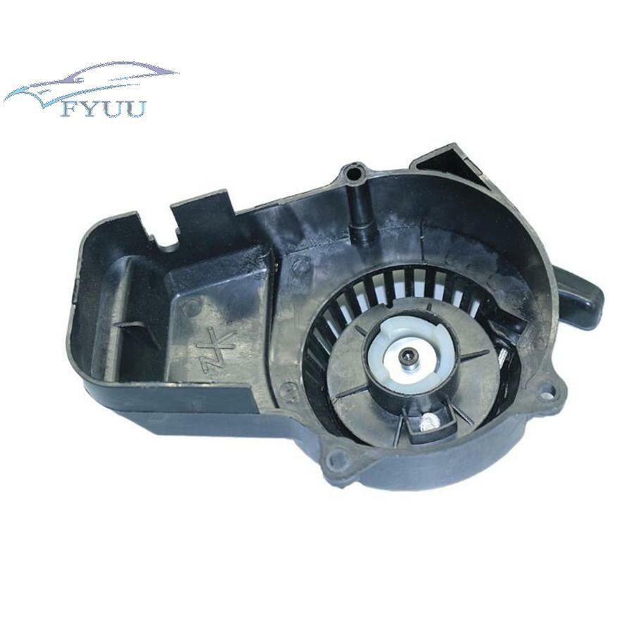 Black Pull Starter Hand Pull For Use On Air Cooled 47&49cc Minimotos&Miniquads