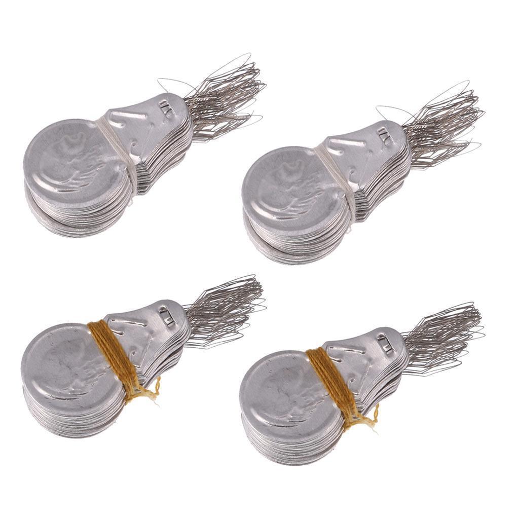 200x  DIY Needle Threader Crafts Sewing Needling Thread Guide Tools