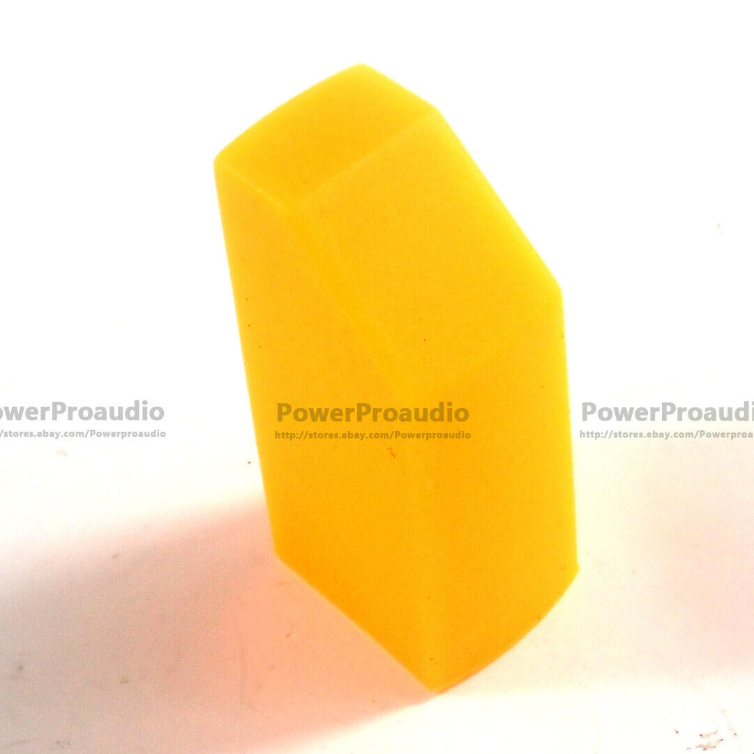 2x Silicone Bottom Sleeve for Sennheiser EW100G3 135G3 300G3 500G3 Yellow color
