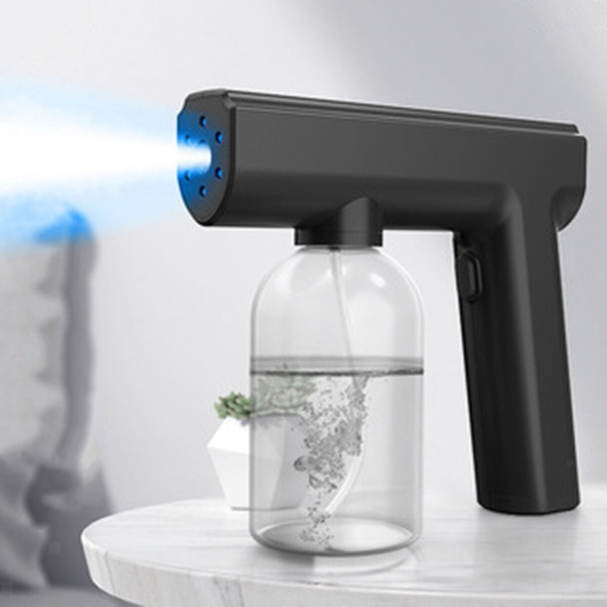Handheld Nano Atomizing Disinfection Sanitizer Sprayer Gun Fogger Cordless 300ML