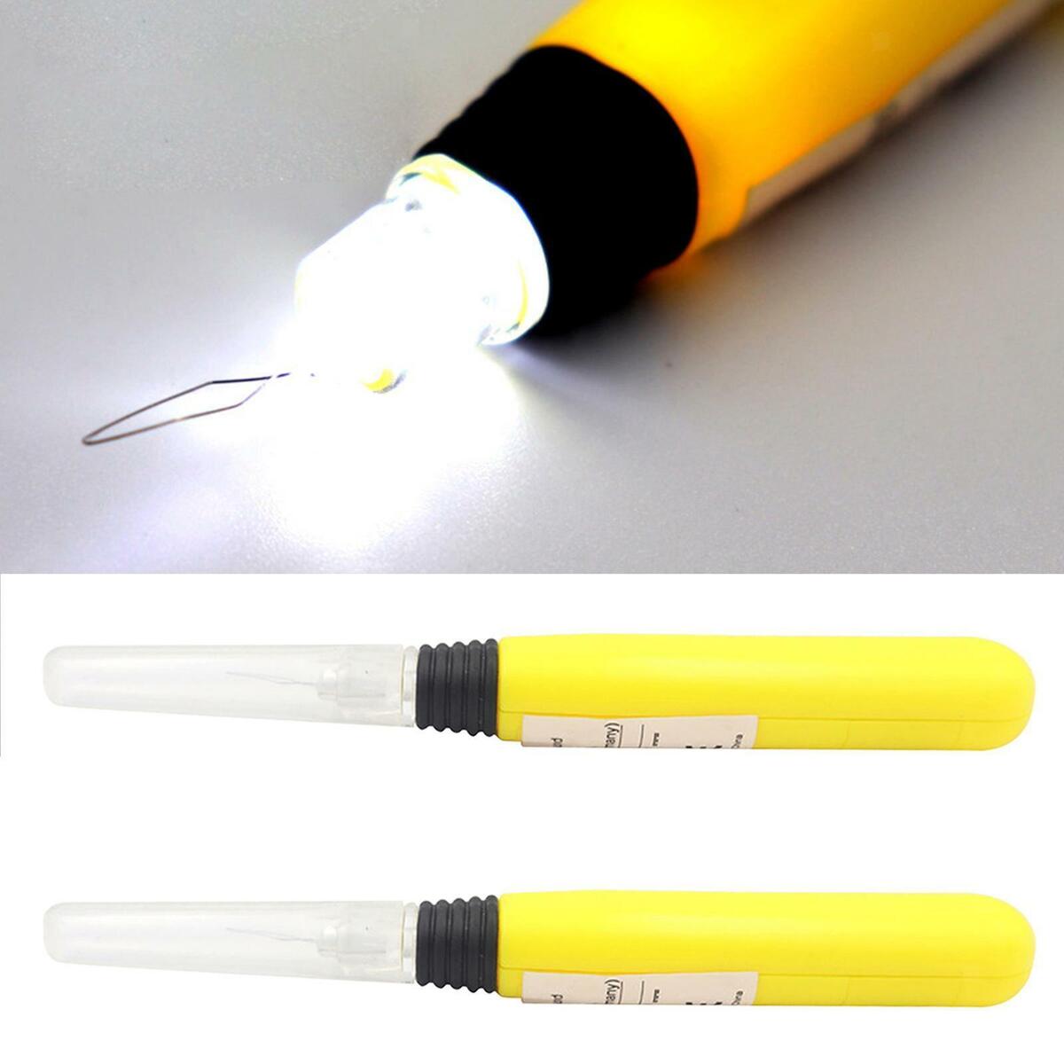 2Pack LED Needle Threader Threaders  Sewing Tools  Threading