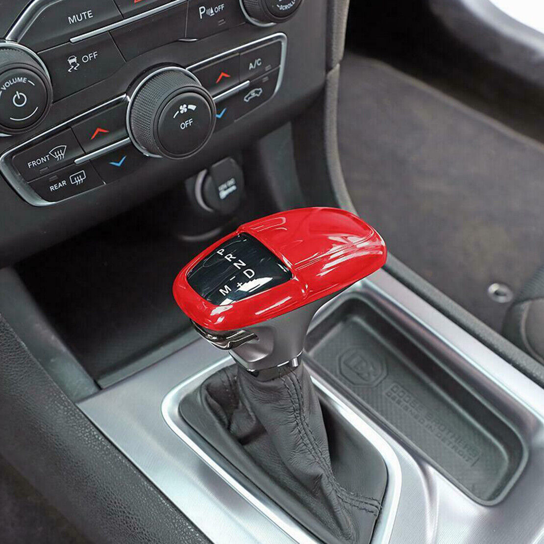 Gear Shift Shifter Knob Head Cover Trim Fit for Dodge Durango 2018-20/2021
