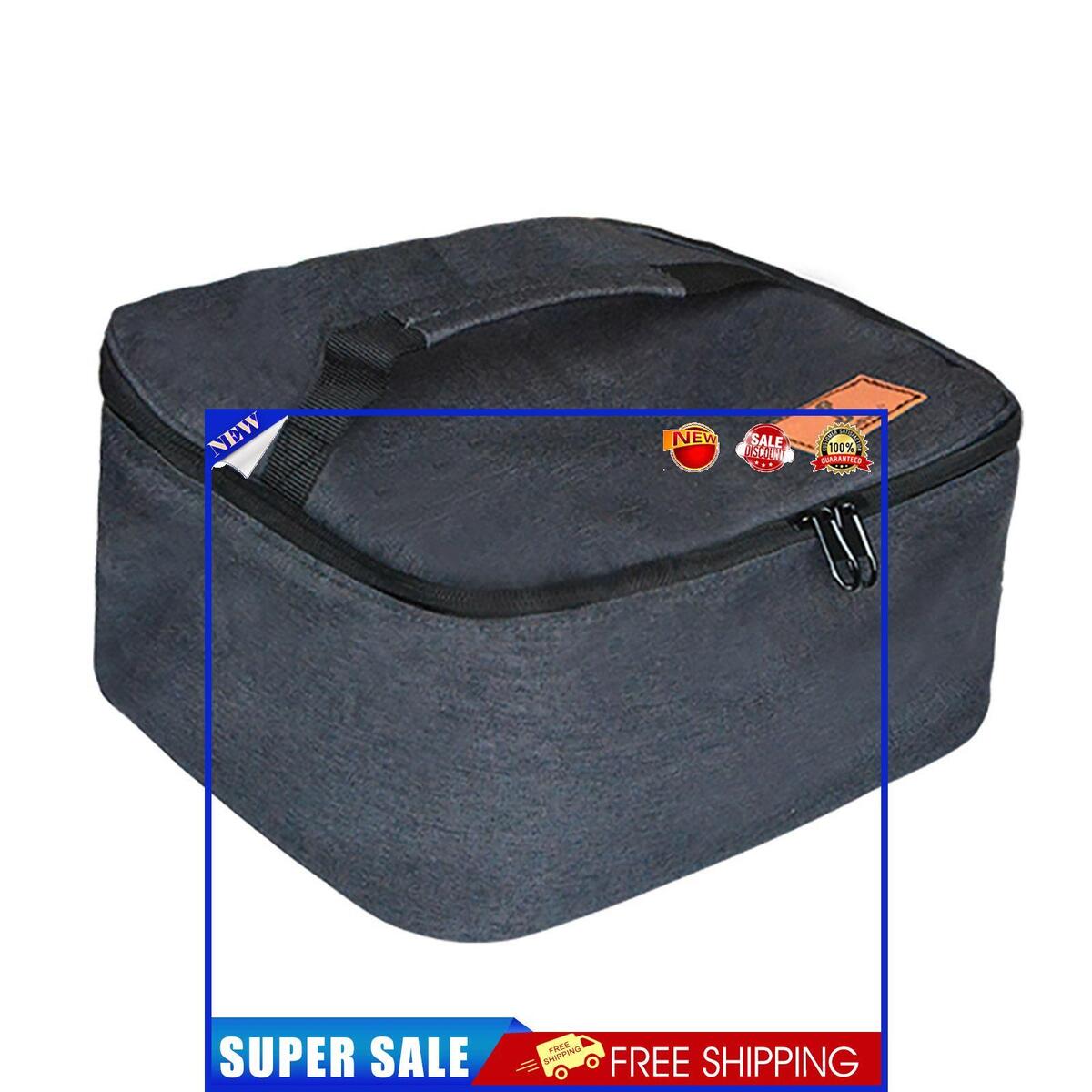 Camping Cookware Bag Waterproof Pot Stove Bags for Gas Tank (Small Grey)