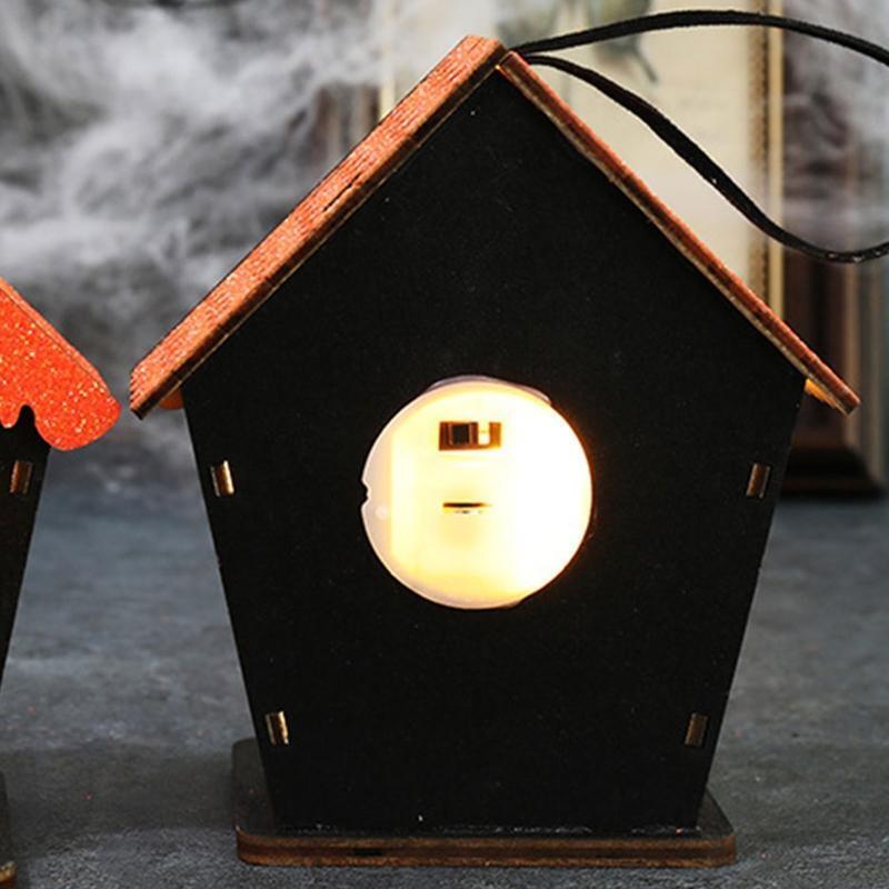 Halloween Pumpkin Lantern Suitable For Desktop Bookshelf Cloak Family Party