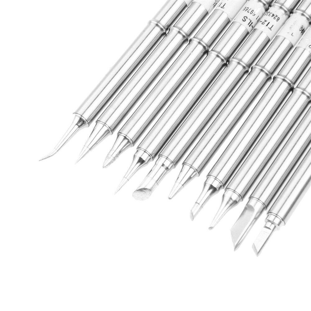 Replacement T12 Soldering Iron Tip T12-D24 BC2 C4 B2 KU ILS BL BC1 K JI02 10pcs