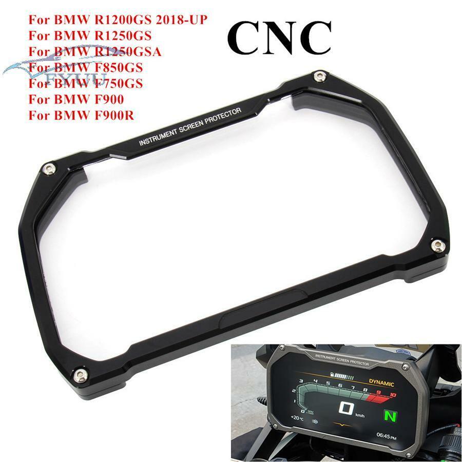 1pc Black CNC Motorcycle Meter Screen Protector Cover For BMW R1200GS R1250GS