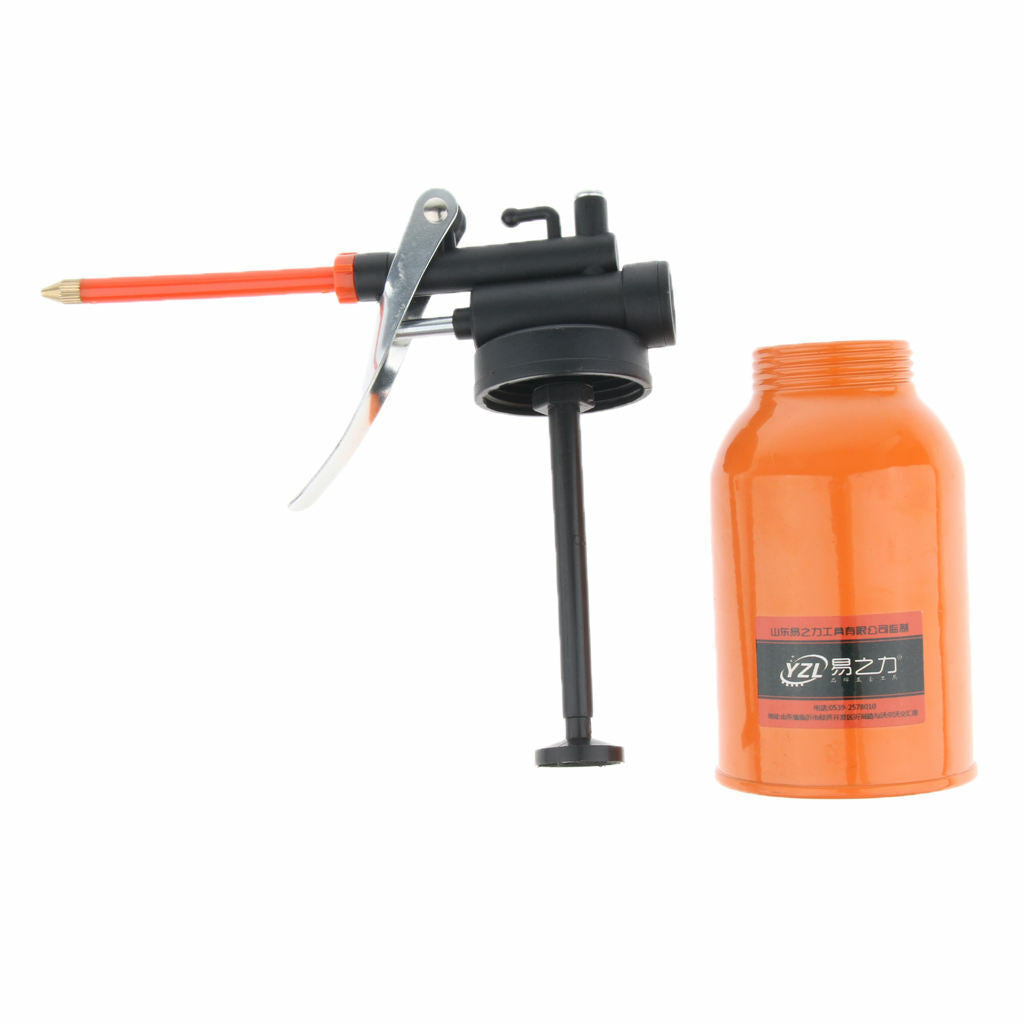 250ml Steel High Pressure  Pump Oiler Oil Pot Spray  Lubricants