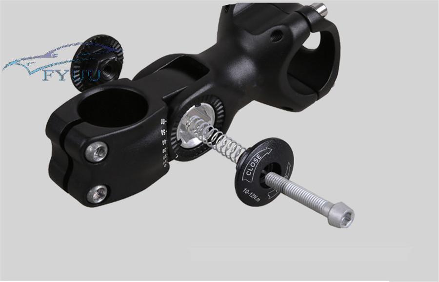 New Aluminum Alloy 25.4x110mm Adjustable Bicycle Road Bike Handlebar Stem Riser