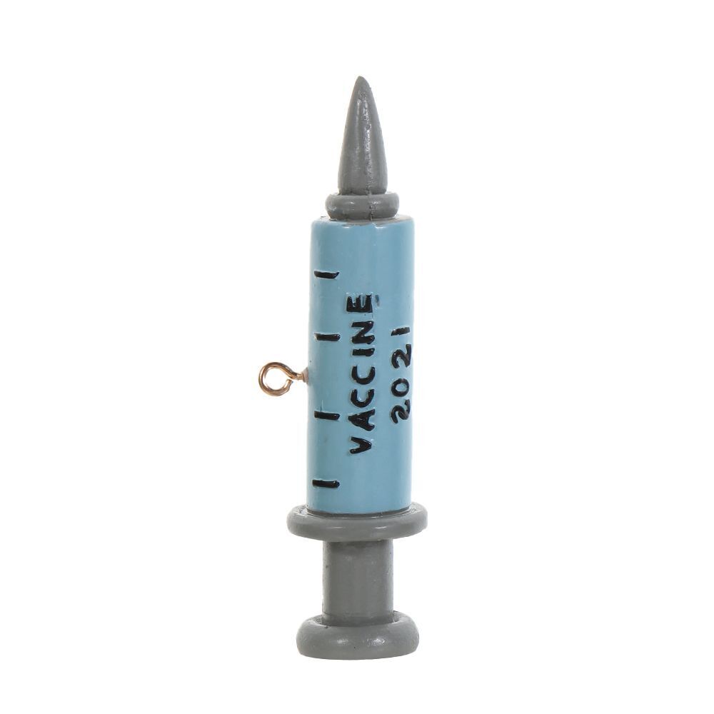 Hanging Pendants Christmas Tree Decoration Syringe Vaccine Christmas Ornament