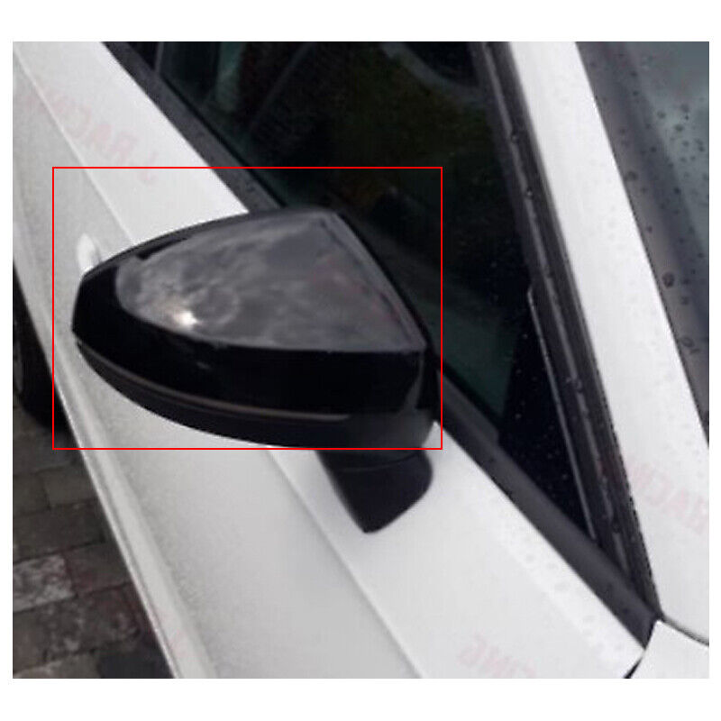 Wing Mirror Cover Cap Gloss Black Right Side Fit For Audi A3 S3 8V RS3 2013-2019