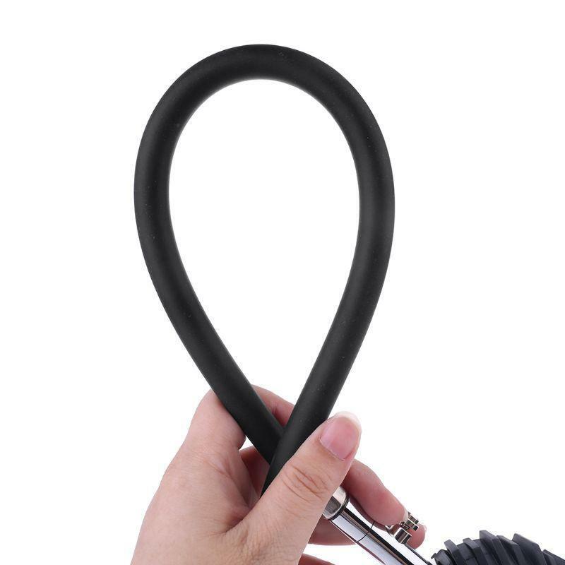 Digital Tire Pressure Gauge 200 PSI Interchangeable Air Chuck for Cars Rv SUV