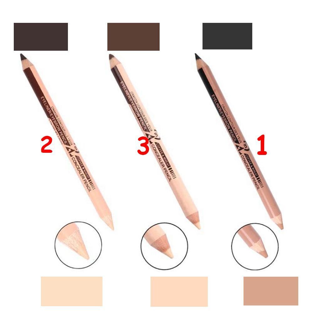 Eye Waterproof Long-lasting Makeup up Concealer pen Cosmetic Eyeliner Eyebrow