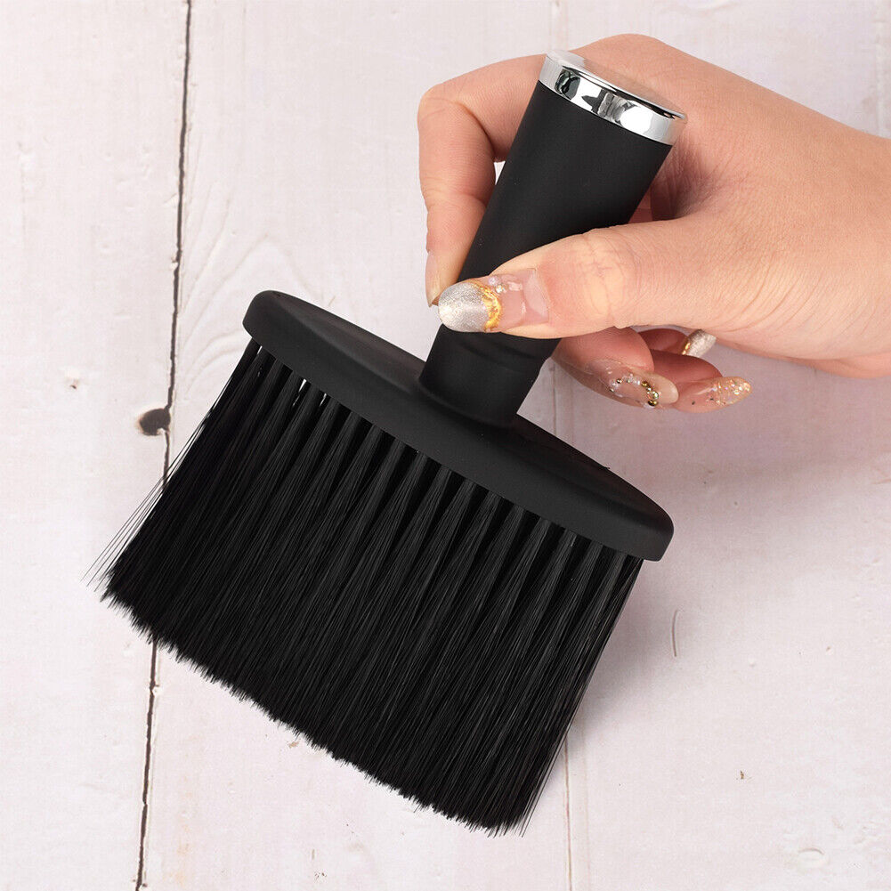 Hairdressing Nylon Cleaning Brush Soft Salon Neck Face Broken Hair Cleaner