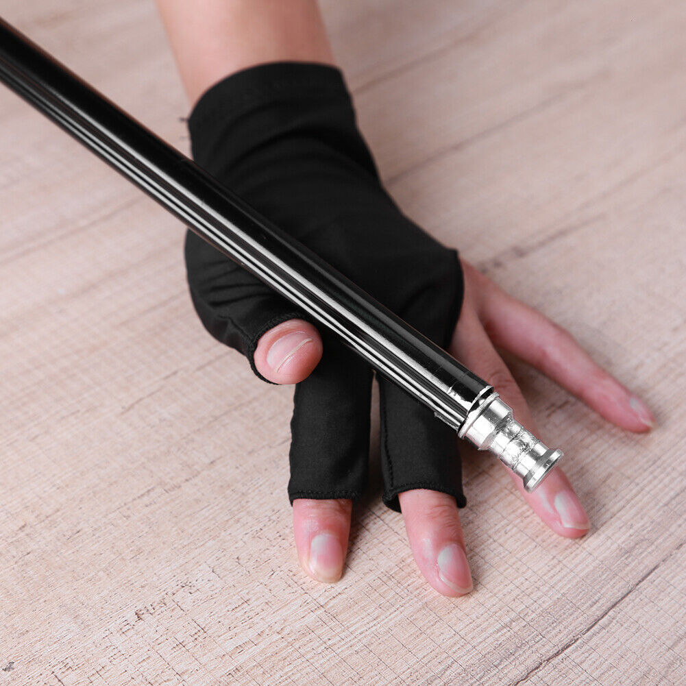 5pcs Snooker Billiard Gloves Three 3 Finger Left Hand Gloves for Men Women