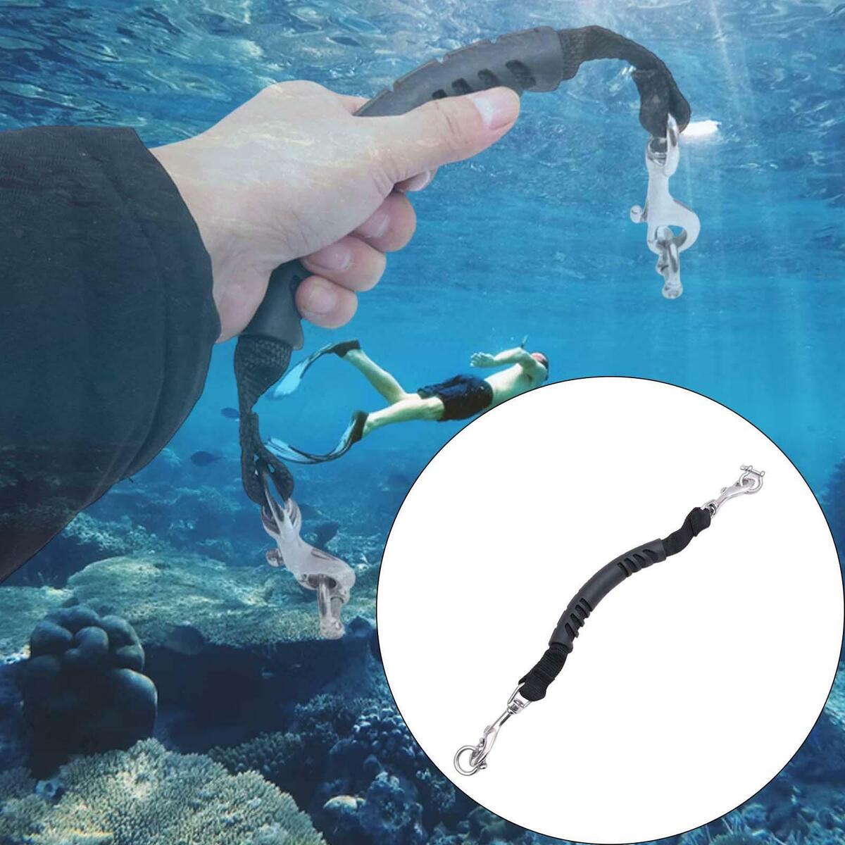 Underwater Camera Carry Lanyard Waterproof with Rotation Hooks Case Handle