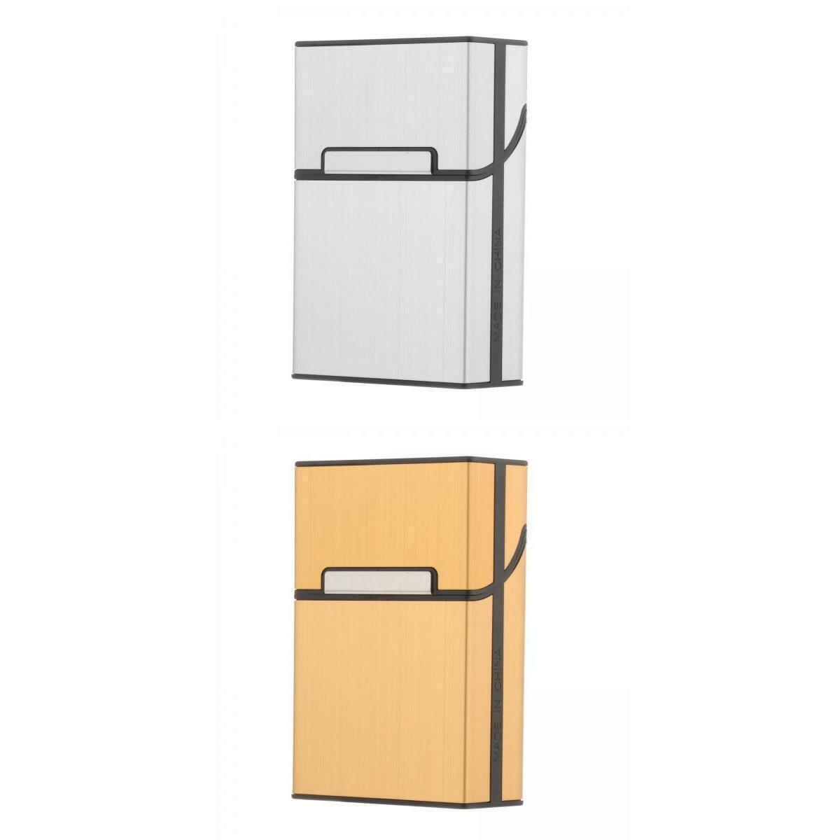 2pcs Elegant 20 Cigarettes Case Anti Scratch Moisture Proof Pack Cover