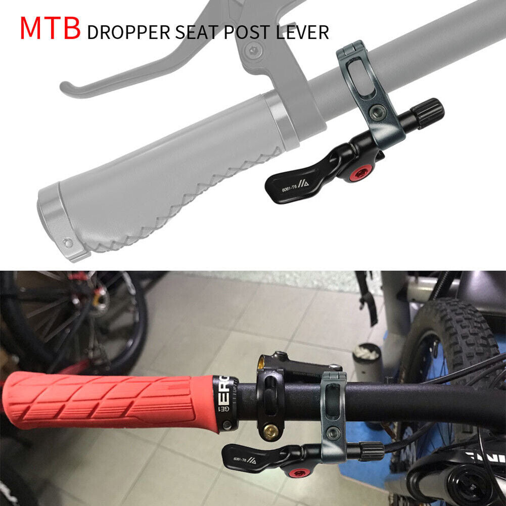 Bicycle Dropper Seatpost Remote Wire Control MTB Road Bike Seat Tube Lever