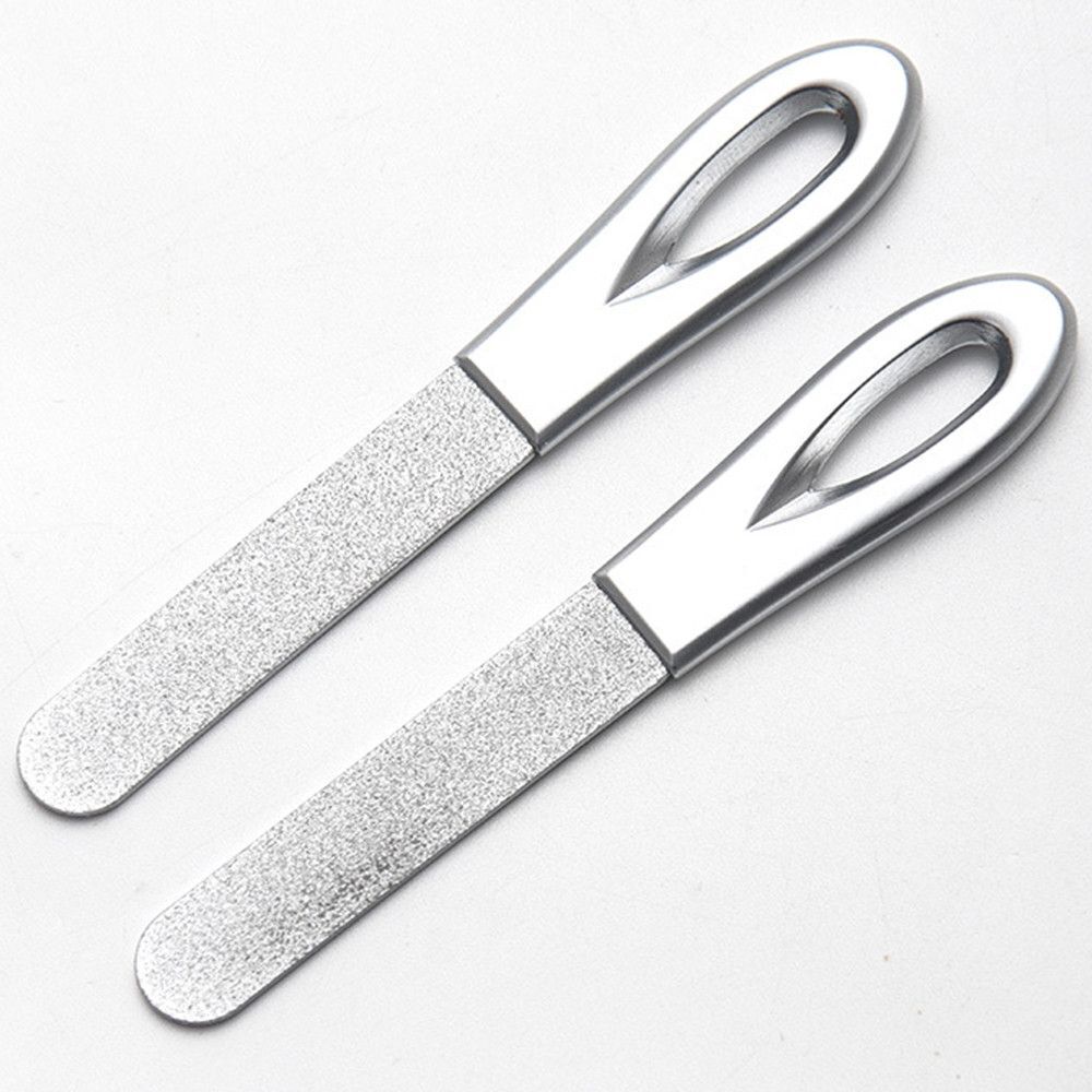 Grinding Rod Nail Art Tools Nail File Stainless Steel Manicure Pedicure Scrub