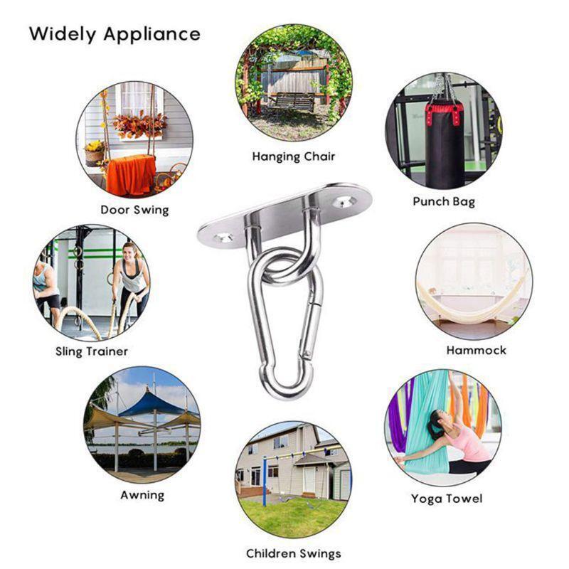 Multipurpose Hanging Hammock Chair Load-bearing Fixed Disk Buckle Durable