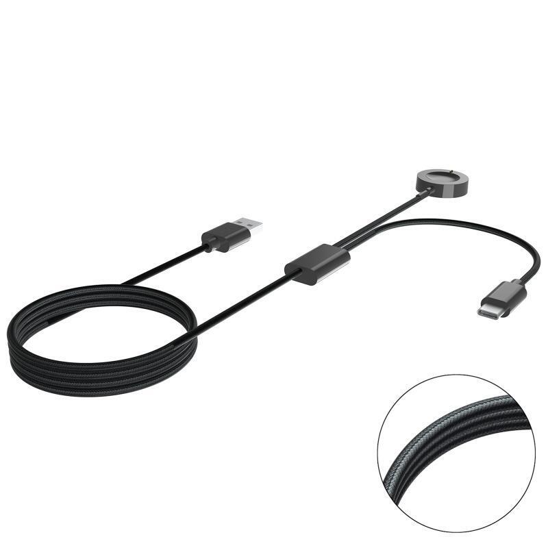 Cradle USB Charging Cable Power Adapter Holder Charger Wire for FossilGen 6 5 4