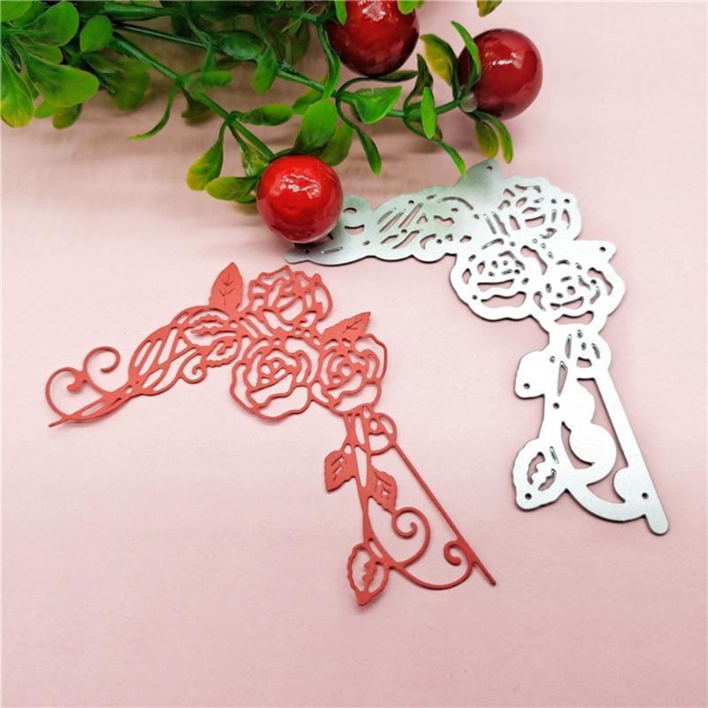 Flower Vine Metal Cutting Die Plant Decorative Die Cuts Embossing Template
