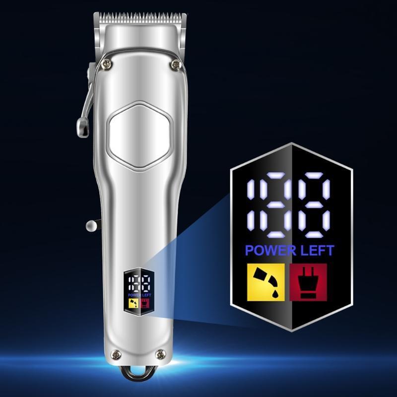 Profession Electric Hair Clippers Beard Trimmer Barber Grooming Cordless Shaver