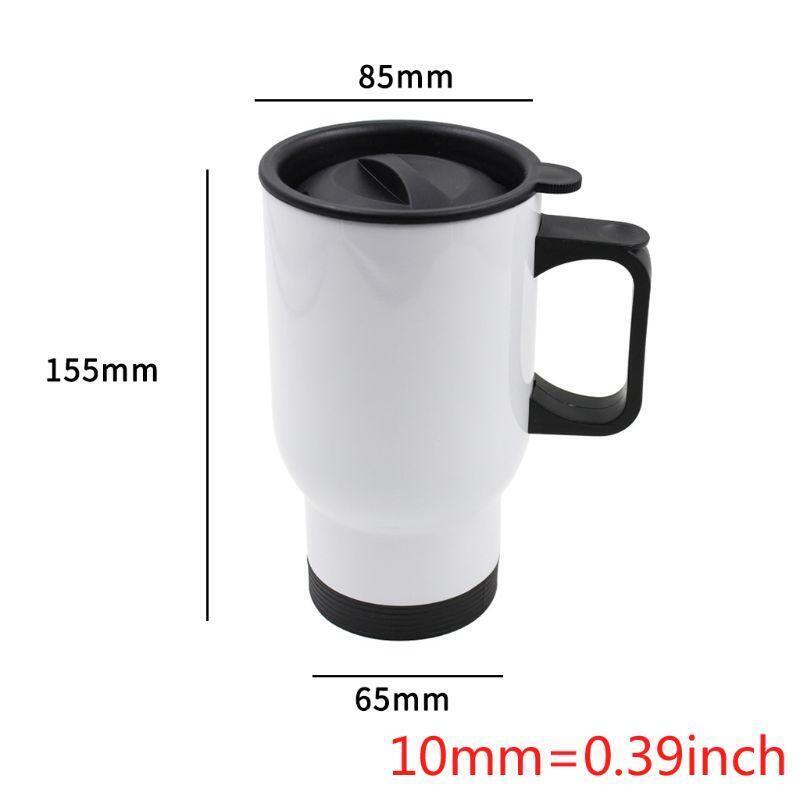 450ML Camping Coffee Travel Metal Mug Double Wall Vacuum Insulation Design