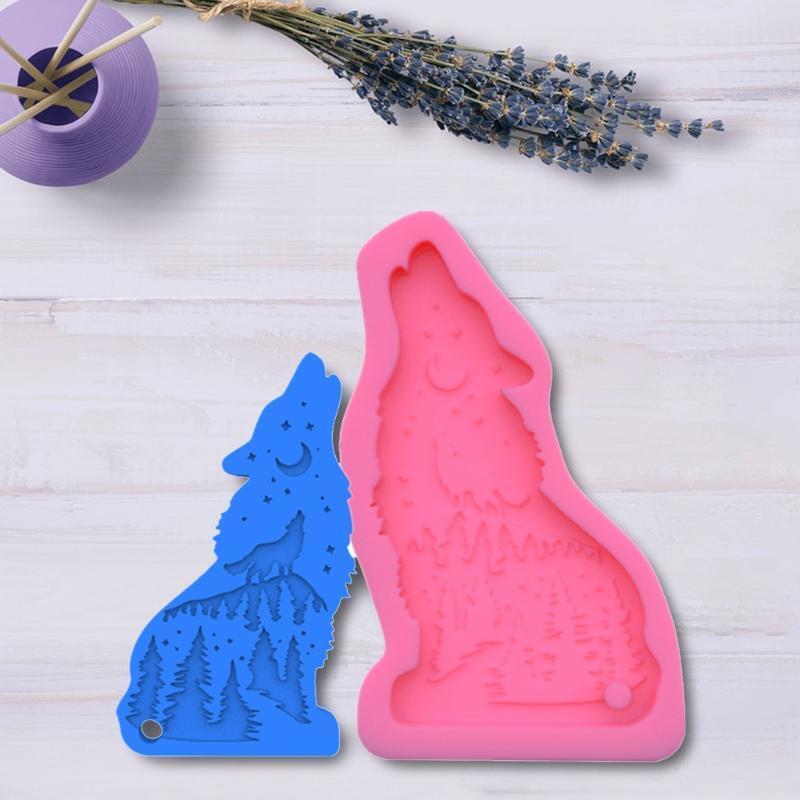 Handmade Jewelry Keychain UV Epoxy Mold DIY Crafts Decorations Silicone Mould
