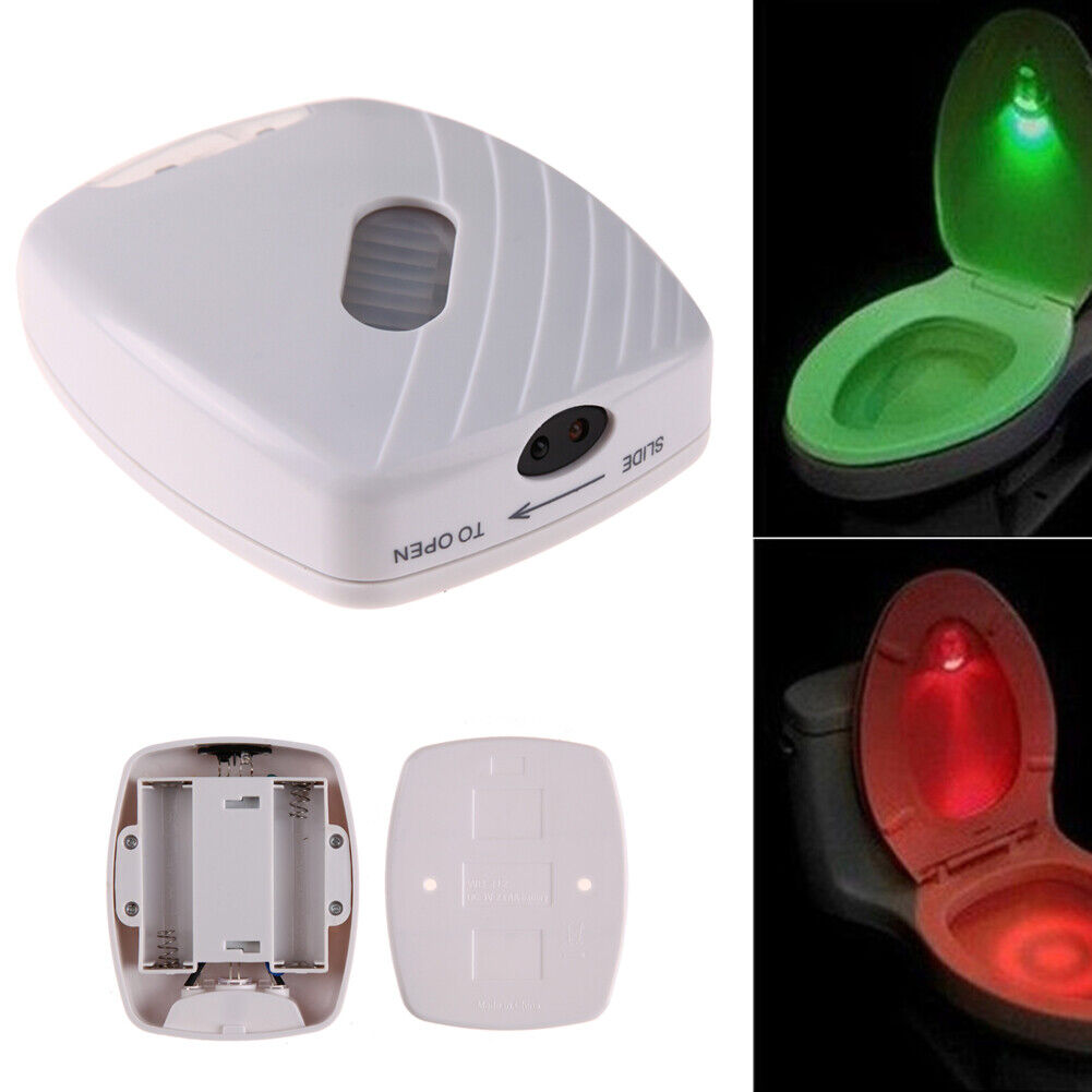 Toilet Night Light Auto-sensing LED Seat Lamp Motion Toilet Bathroom Light