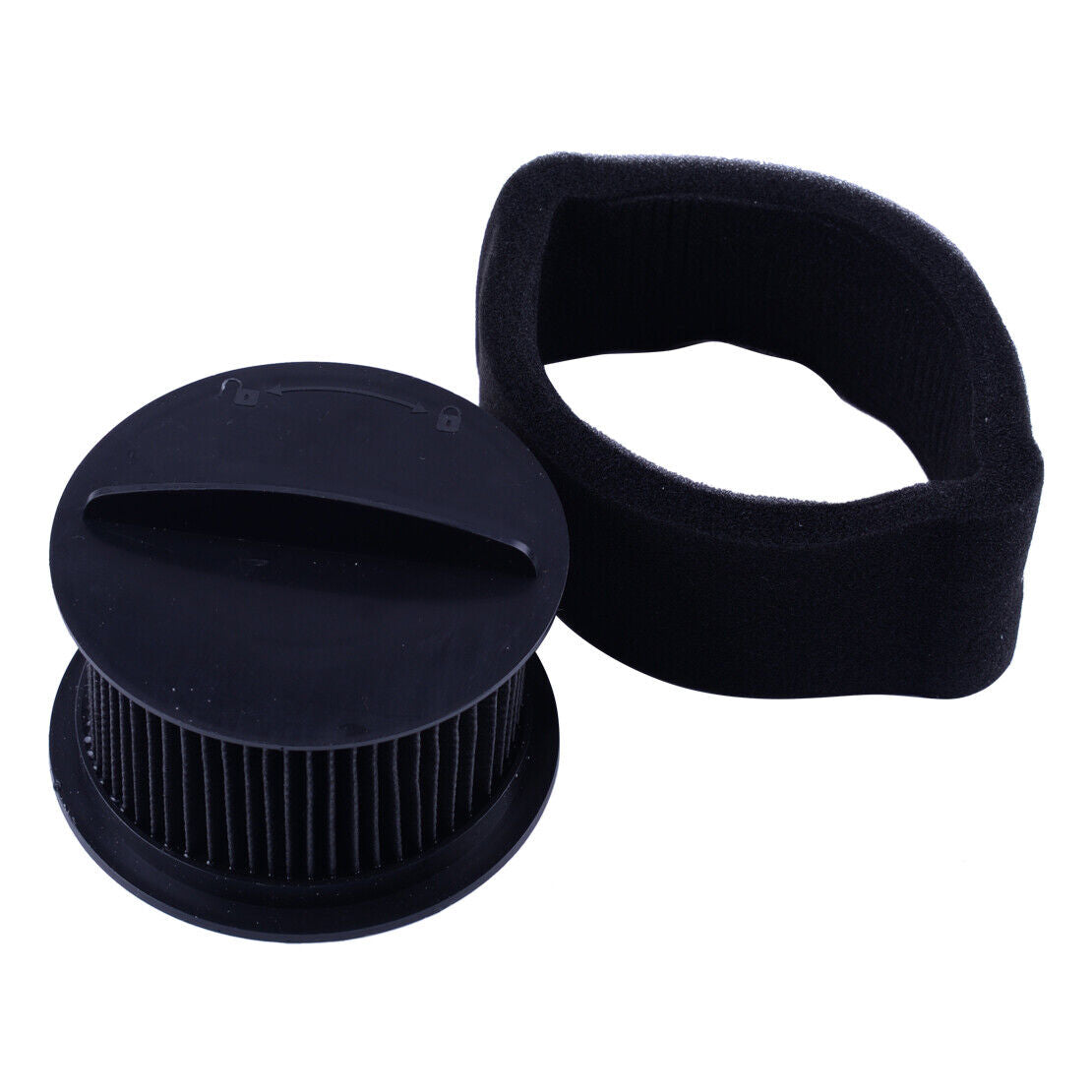 2x Vacuum Pleated Circular Filter Foam for Bissell CleanView Helix PowerForce Li