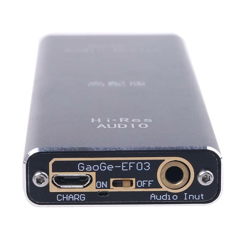 HIFI Headphone Amplifier Portable Mini 3.5mm Earphone Audio Interface Headphones
