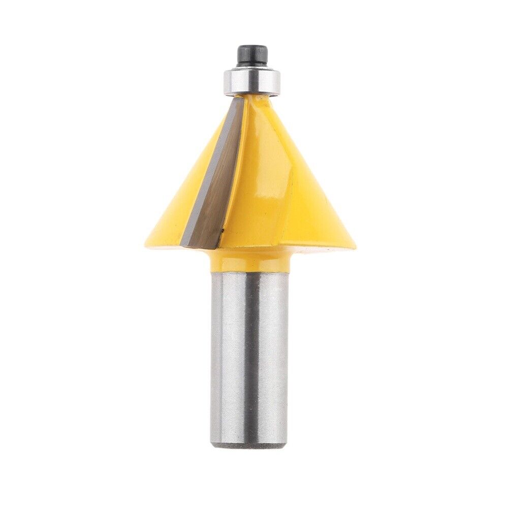 Universal 30 Degree Router Bit 1/2" Shank CNC Tenon Rotary Tool Chisel Cutter