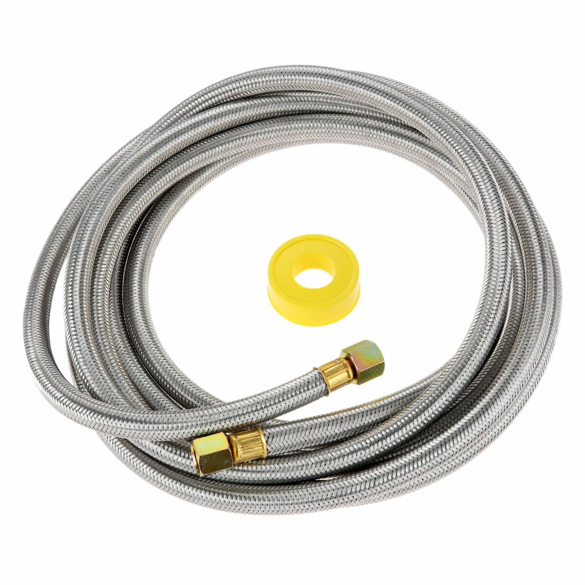 16Ft RV BBQ Grill Extension Propane Hose w/ 3/8" Female Flare Nuts Parts