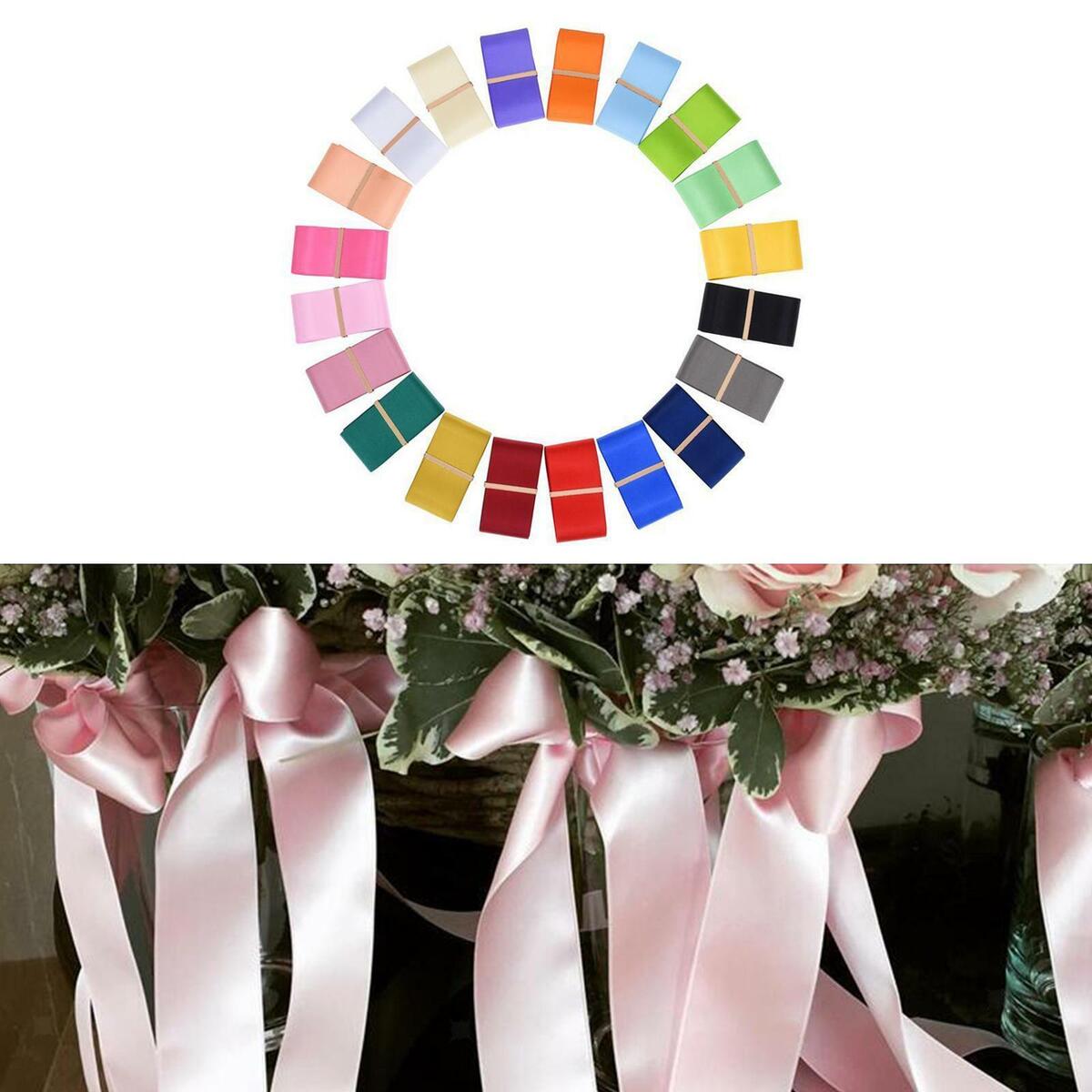 Ribbon Gift Wrapping DIY Material Crafts Making Sewing Party Decoration