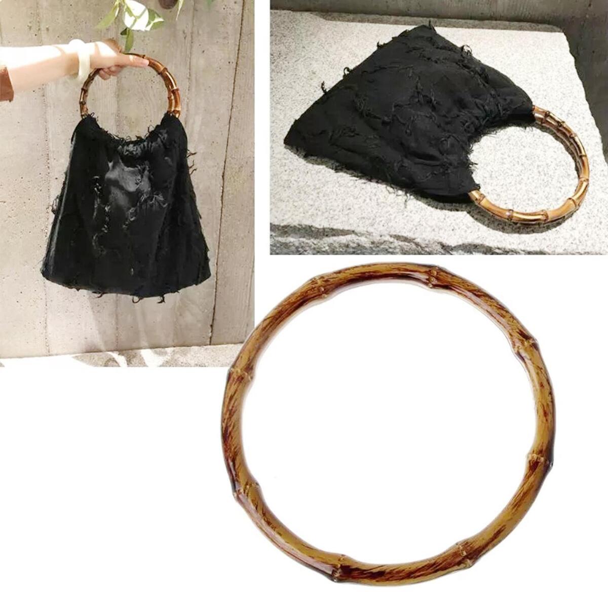 3x DIY Crochet Bags Bottom Pad Weaving Bag Insert Handbags Making Supplies