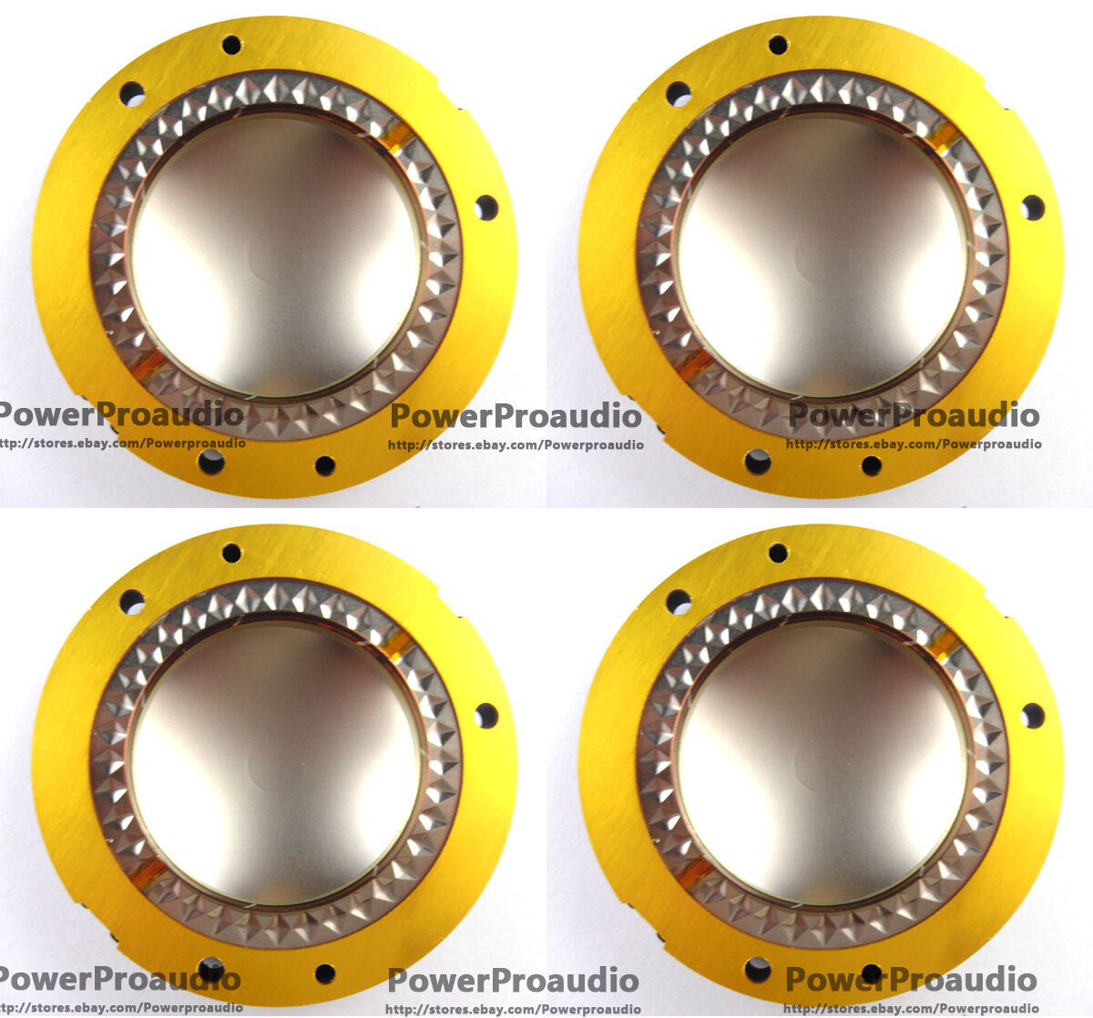 4PCS Replacement Diaphragm Fit For JBL 2425H 2426H 2427H 2421 Repair Part 8Ohm
