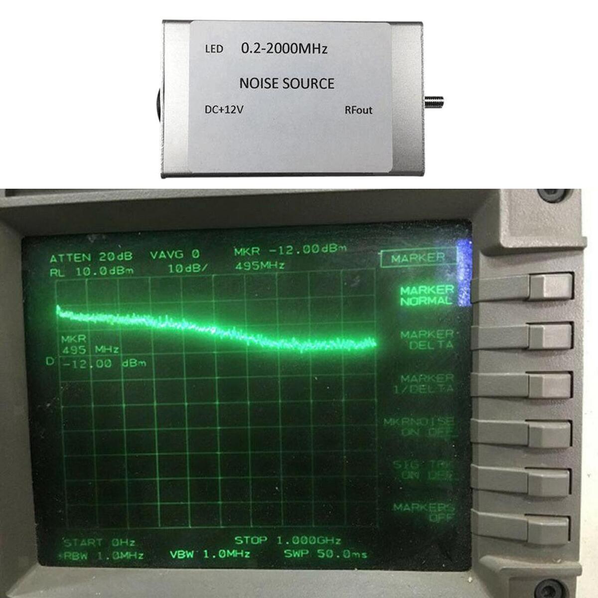 Gazechimp Noise Signal Generator DC+12V Simple Tracking Source for Band