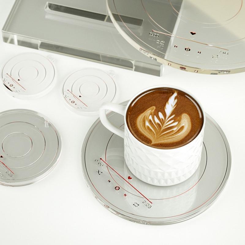 Round Song Music Player Silicone Molds for DIY Table Decor CD Disc Coaster Molds