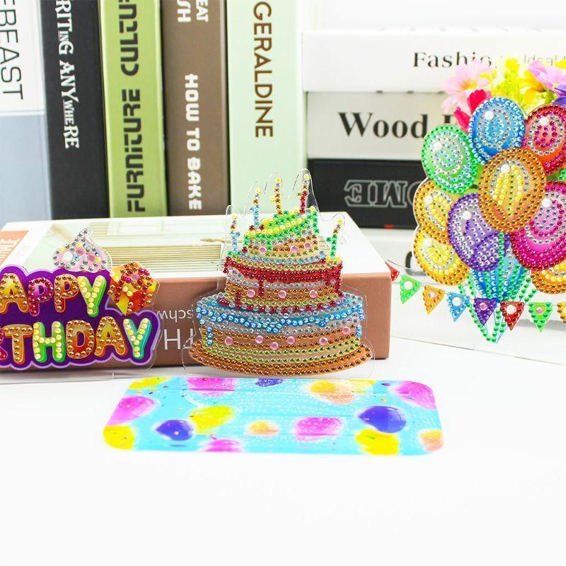 birthday cake New 5D Diamond Painting Cross Stitch DIY Diamond Embroidery