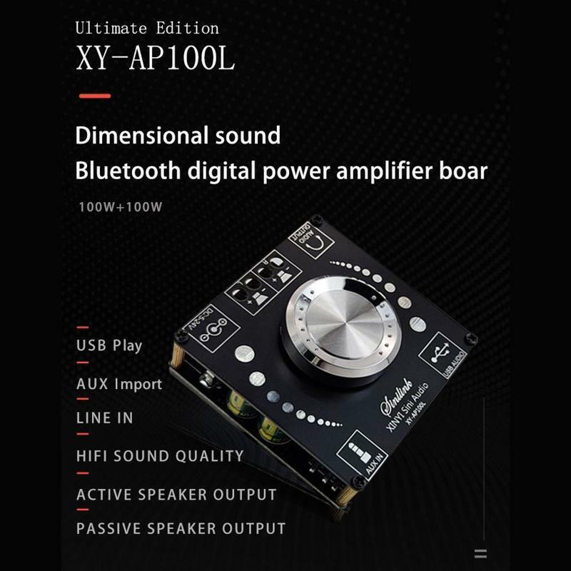 2x100w Board Preamplifier Volume Tone Control Board Digital Amplifier Board