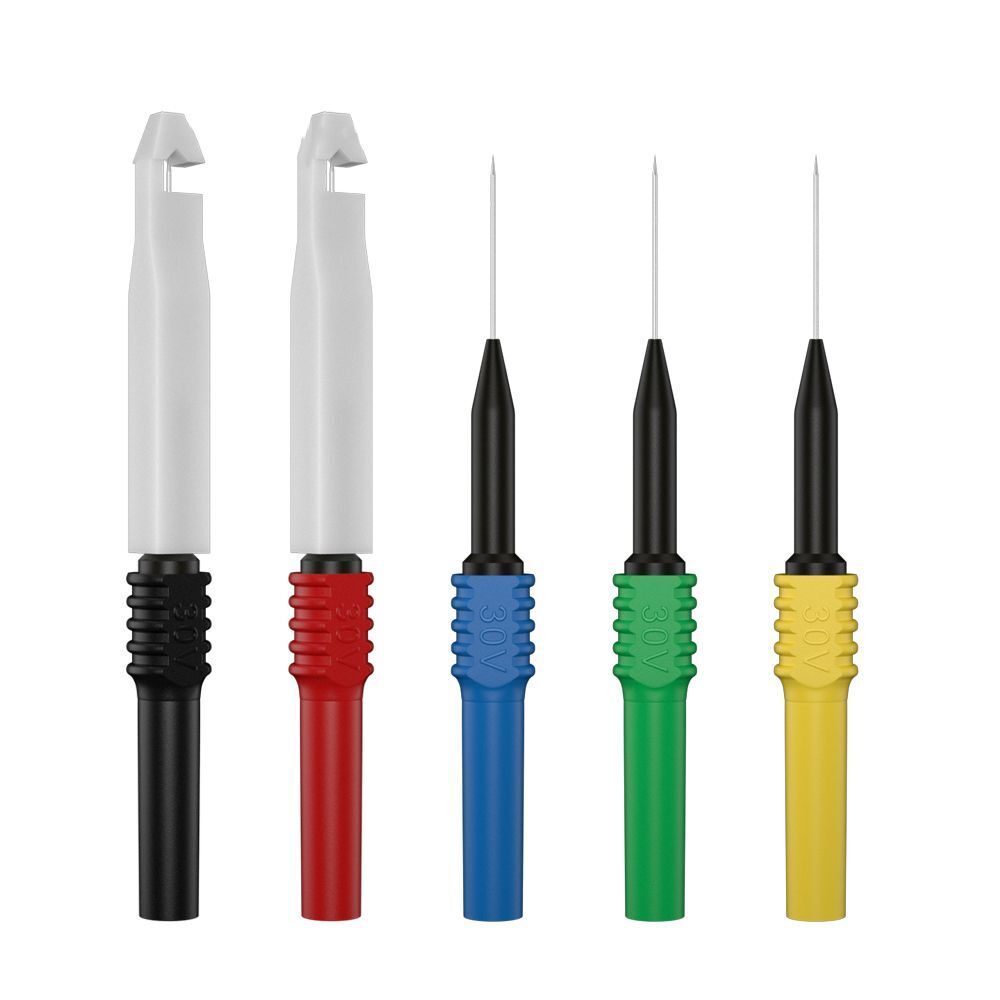 Non-destructive Pucture Needles Set Test Probe Multimeter Probe Banana Plug