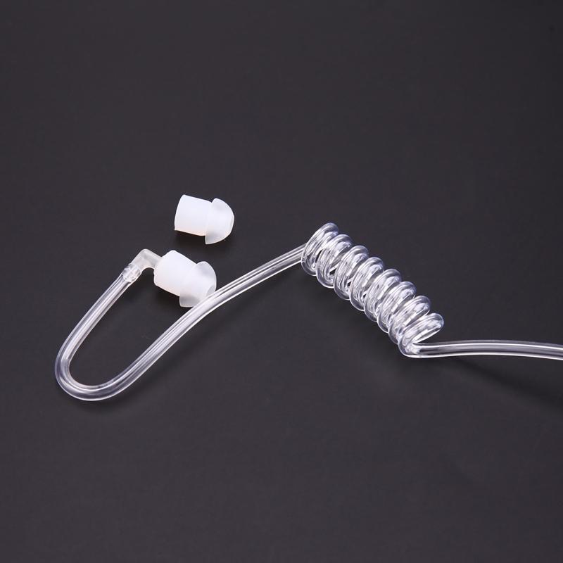 2-Pin Covert Acoustic Tube Headset for Kenwood TYT UV-5R BF-888S CB Radio