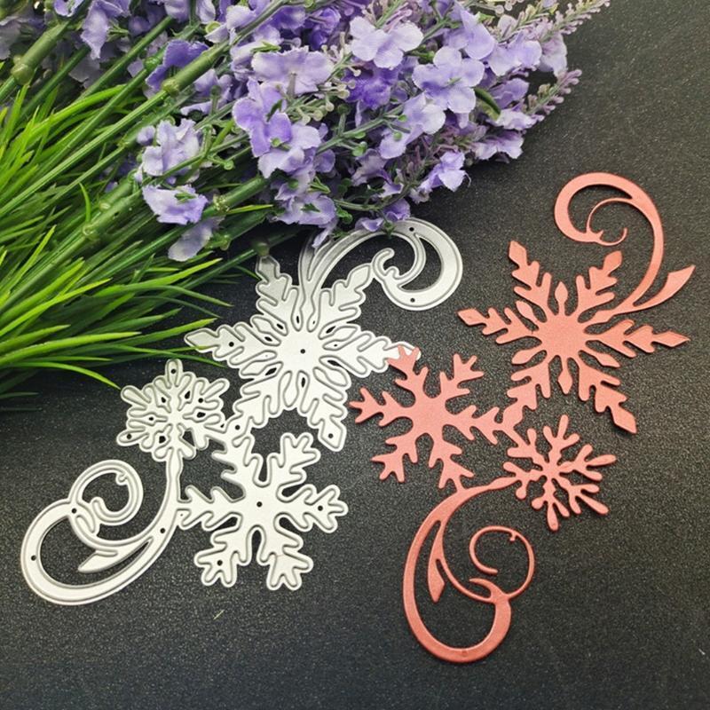 Snowflake Metallic Cutting Die Christmas Gifts for Children Teens Boys Girls