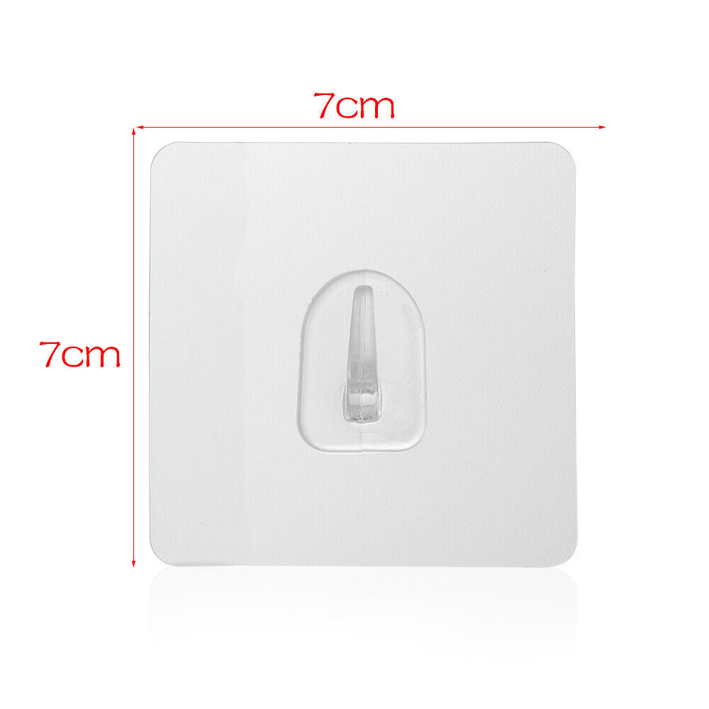 Home & Living Wall Rack Seamless Adhesive Hook Storage Hanger Traceless Hooks