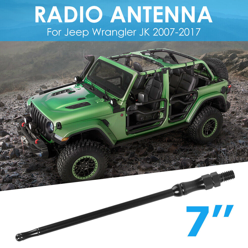 7 inch Car Parts Radio Signal Aerial Antenna for Jeep Wrangler JK 2007-2017