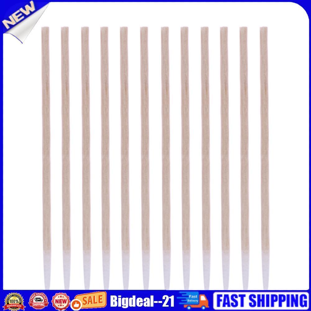 300pcs Wooden Handle Cotton Swab Makeup Applicator Medical Swabs