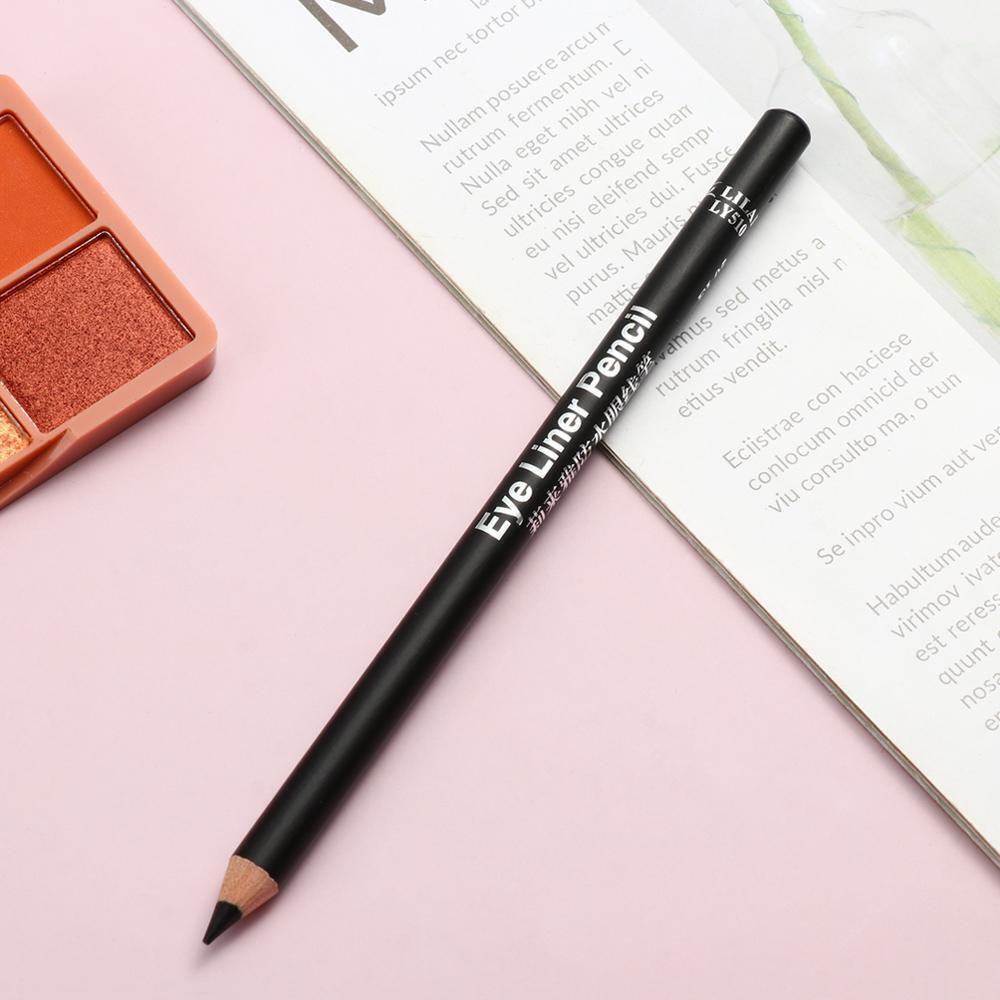 women Smooth Cosmetic Lasting Eyeliner Pencil Black Waterproof Makeup tool