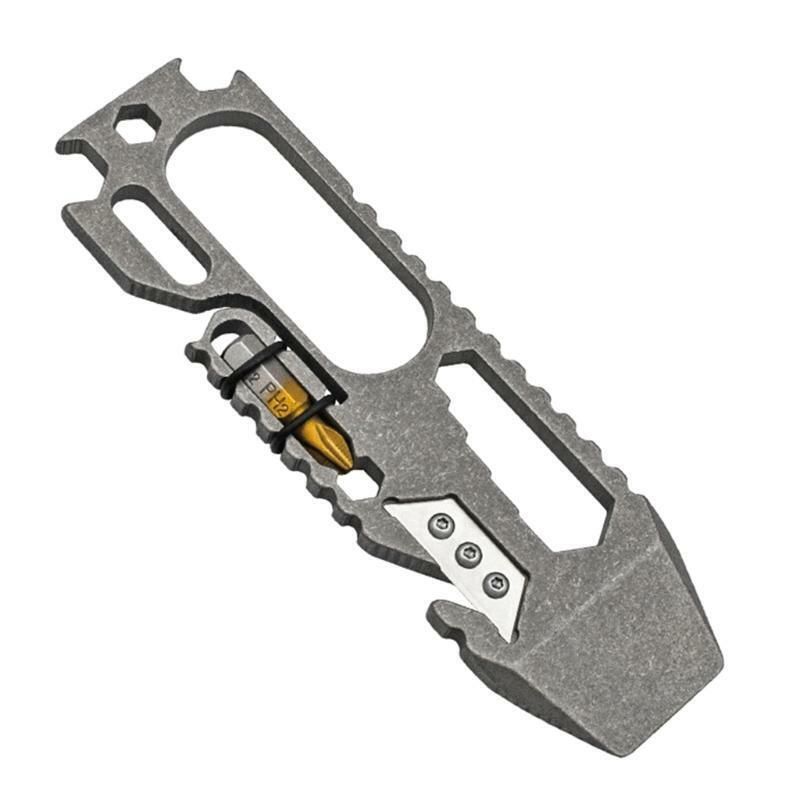 Practical Emergency Tool Frt Home Outdoor Survival Tool Titanium Alloy Portable