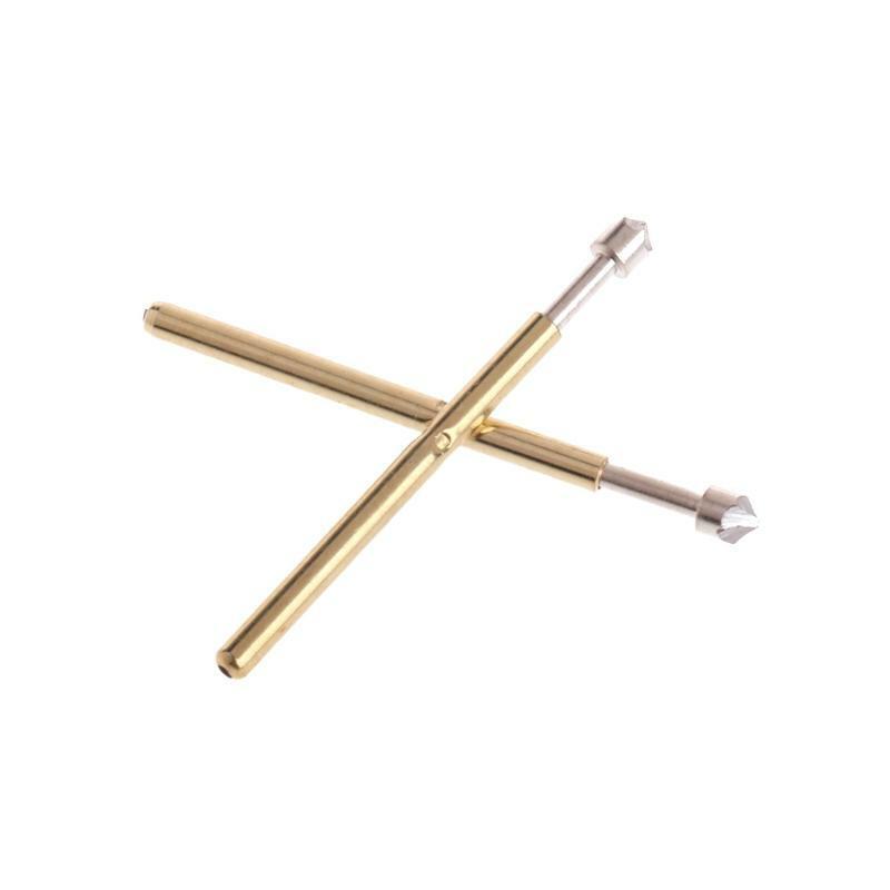100 Pcs Spring Test Probe Pogo Pin P75-LM2 Dia 1.02mm Length 16.5mm