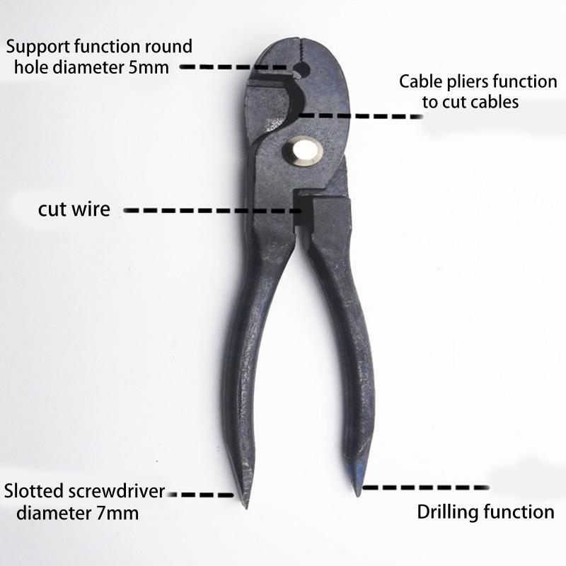 Carbon Steel Wire Rope Cutter Cable Cutter Multifunction Steel Wire Cutting Tool